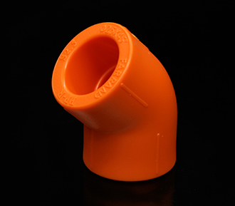 45度彎頭-杭州弗銳德新型建材有限公司